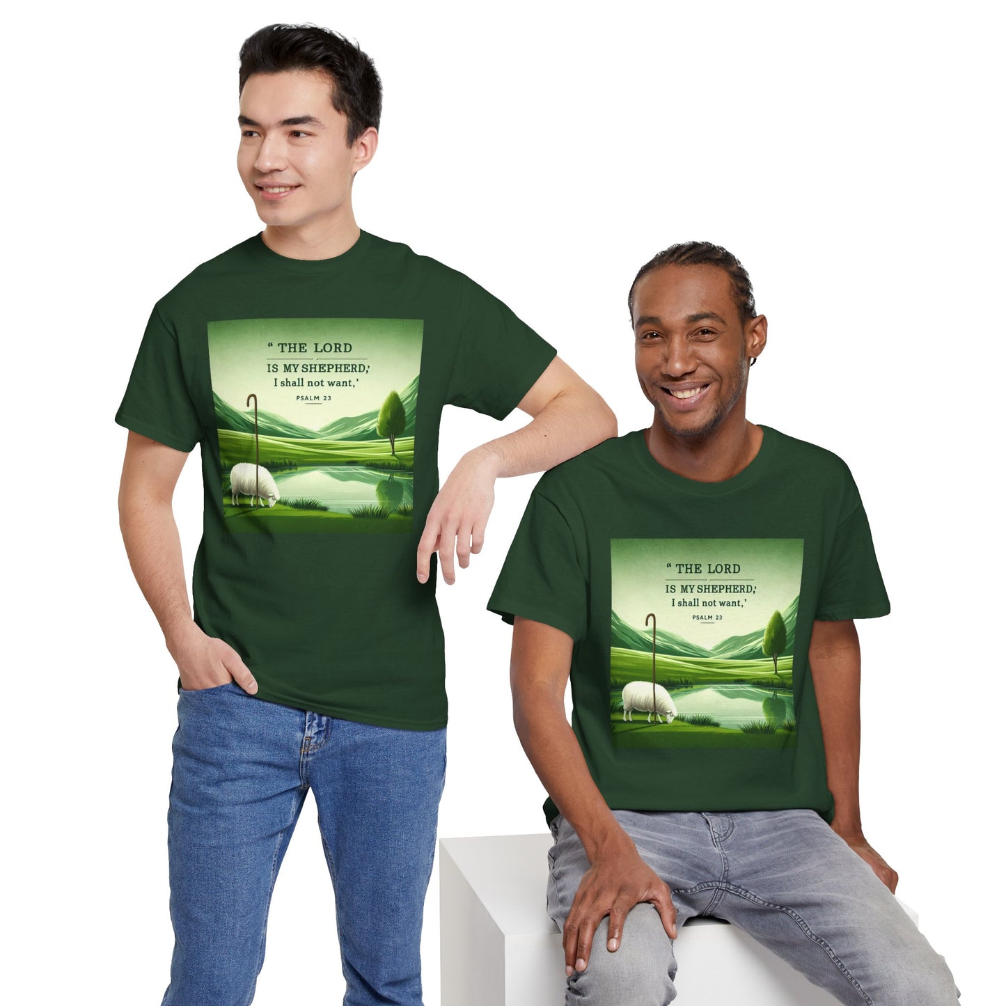 "The Lord, My Shepherd" Classic Faith Tee