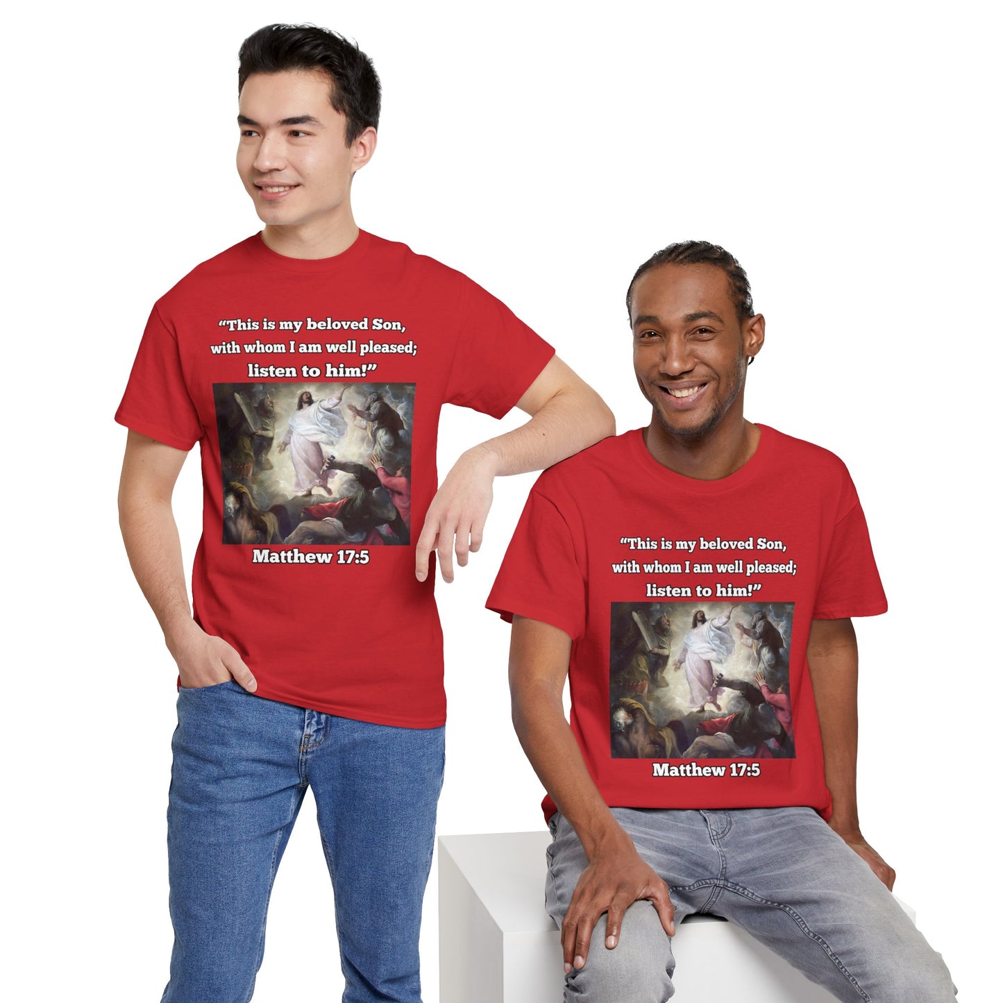 "Transfiguration" - Unisex Heavy Cotton Tee