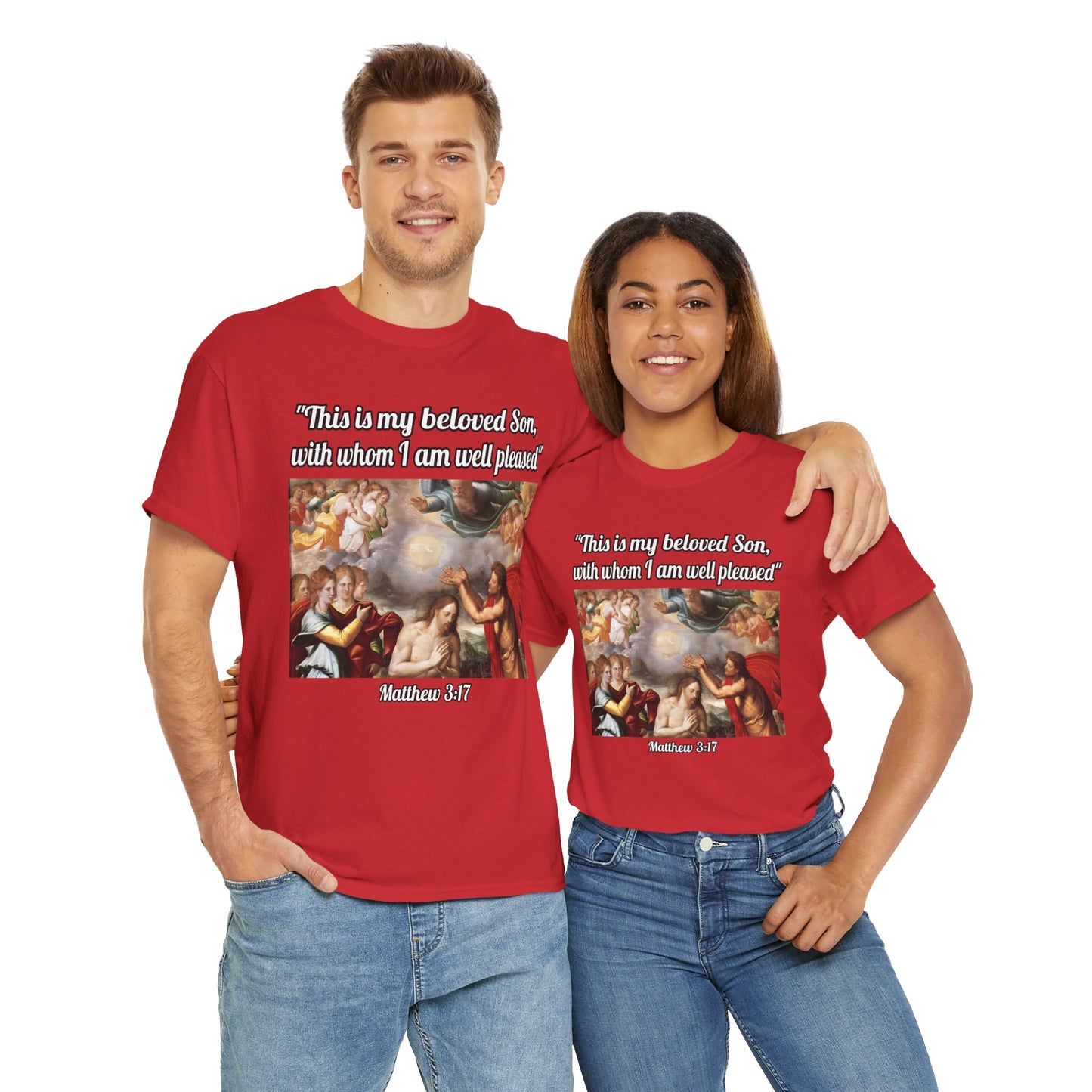 "Jesus' baptism" Unisex classic tee