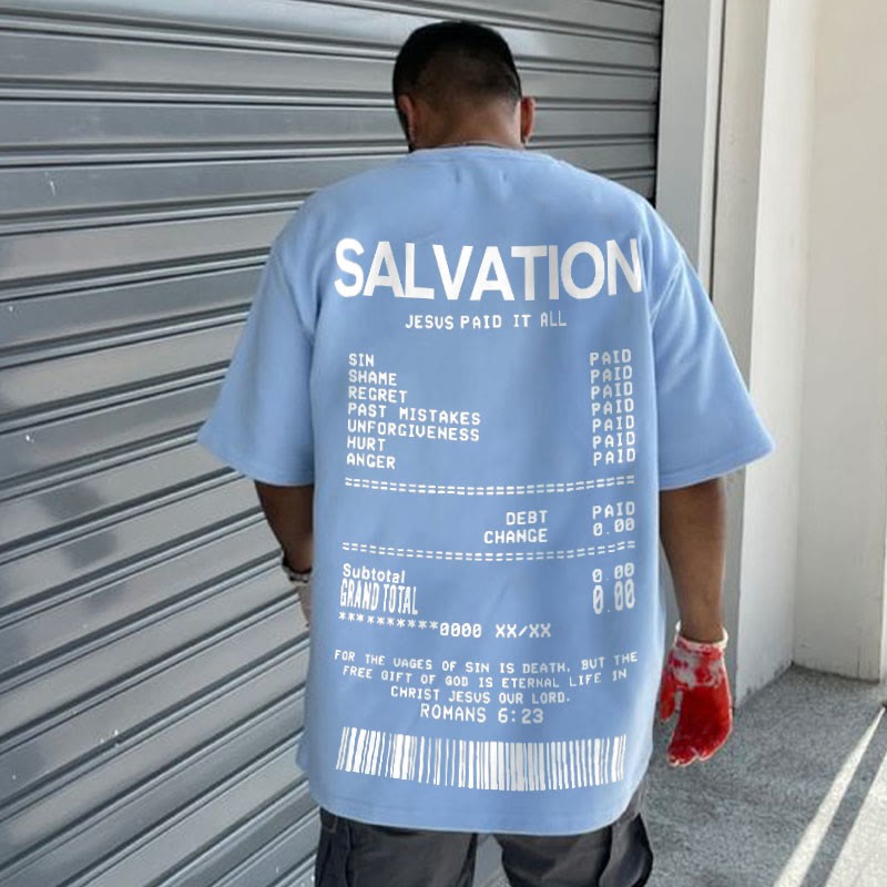 "Salvation Jesus Paid It All" T-shirt