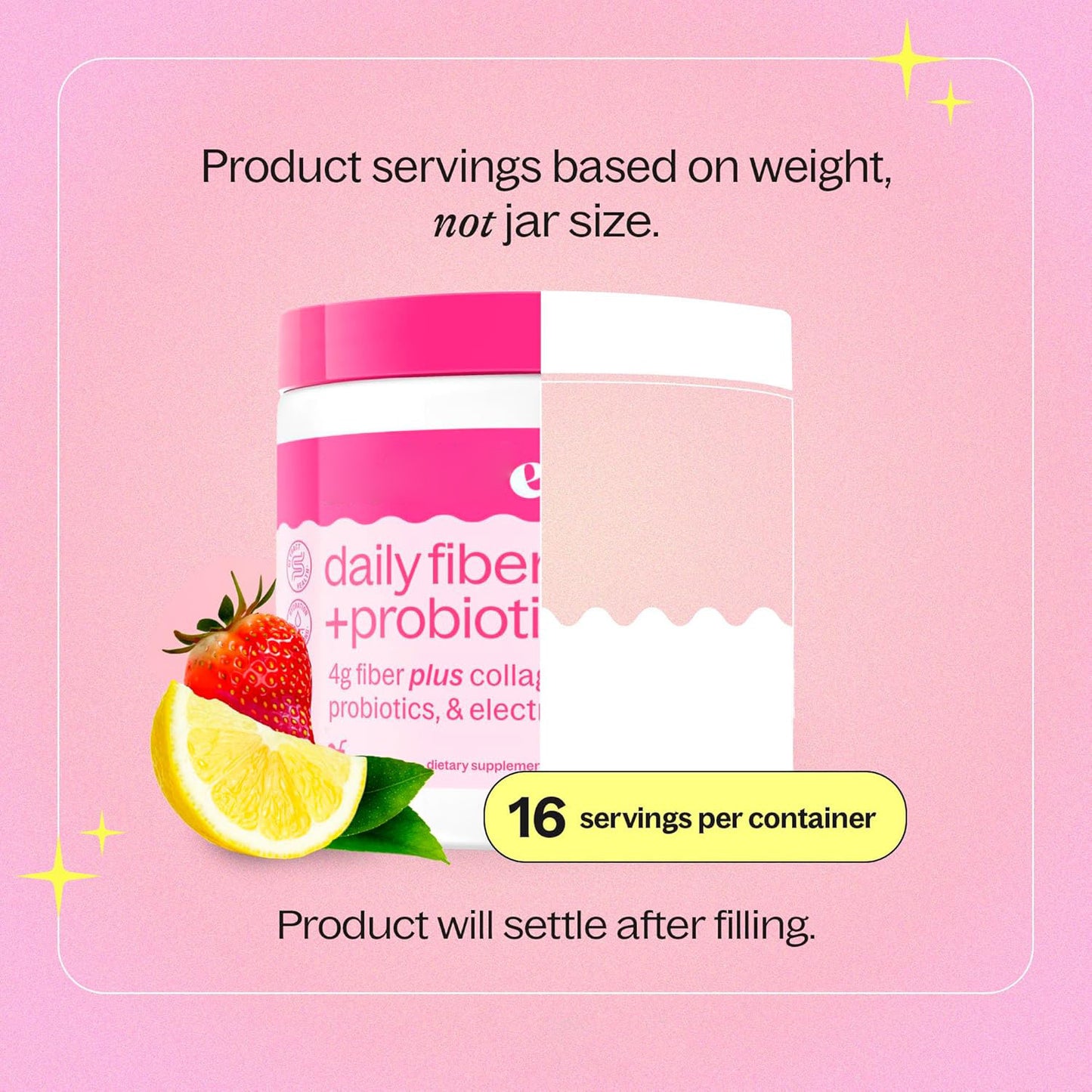Cellulose Probiotic Powder – 181g Can, Adult Use Only