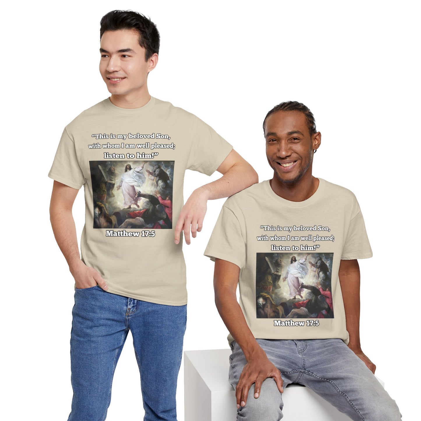 "Transfiguration" - Unisex Heavy Cotton Tee