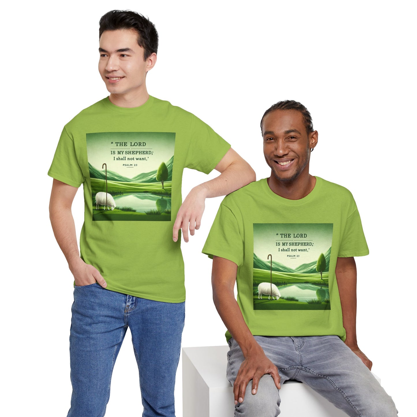 "The Lord, My Shepherd" Classic Faith Tee
