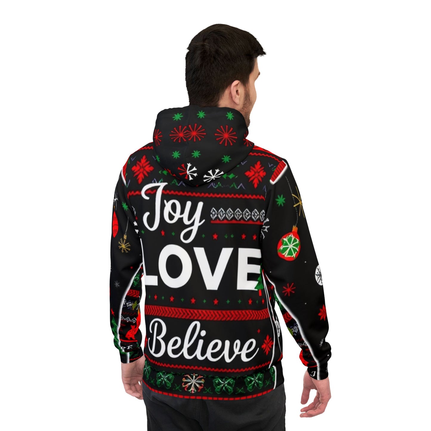 Futuristic Athletic Holiday Hoodie 2025