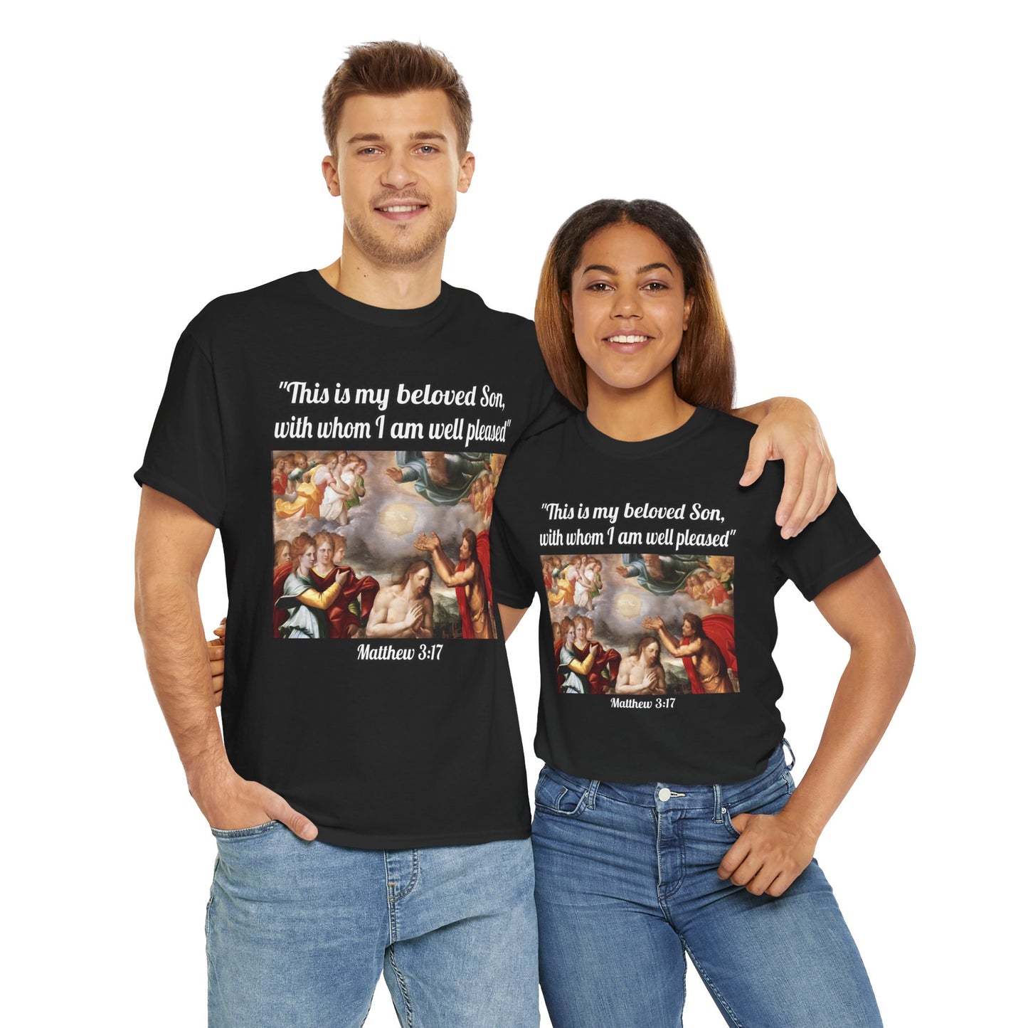 "Jesus' baptism" Unisex classic tee