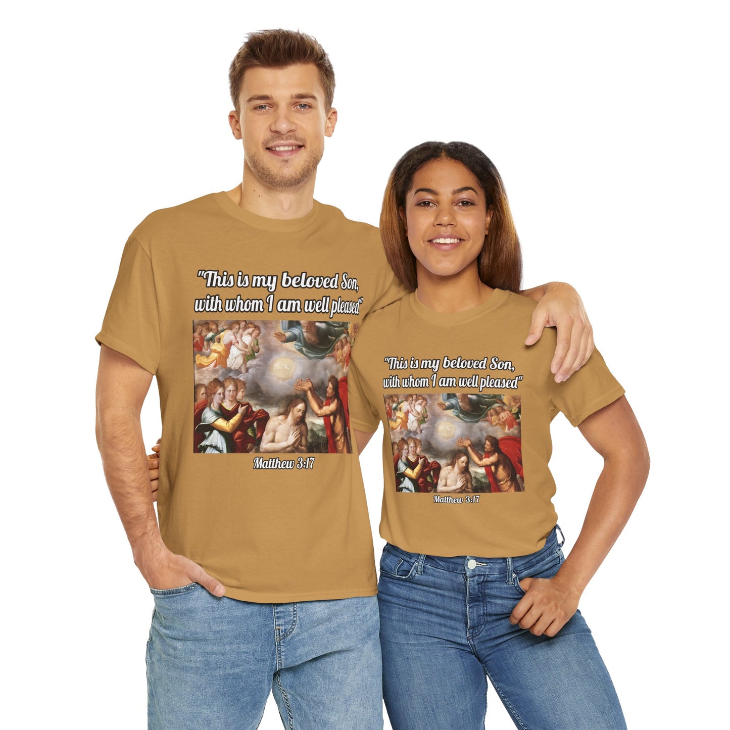 "Jesus' baptism" Unisex classic tee