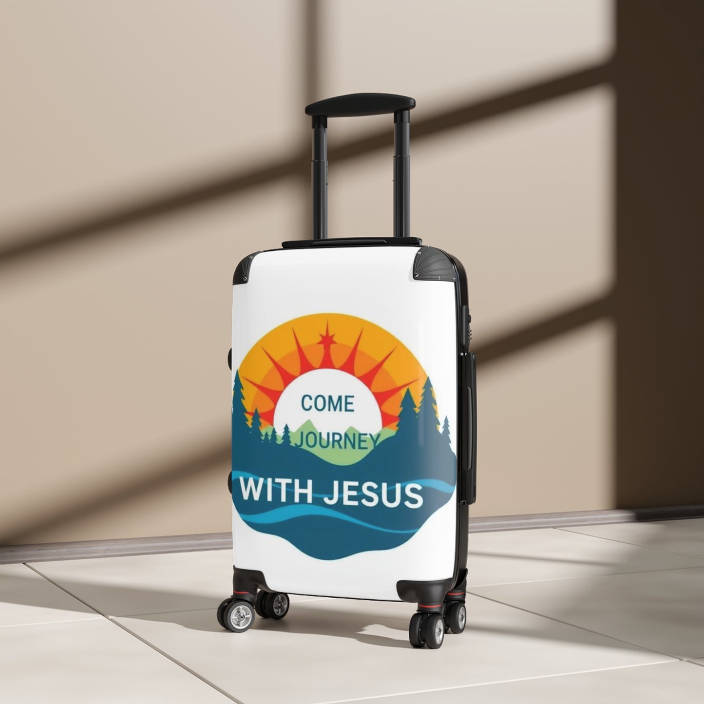 Come Journey With Jesus Suitcase