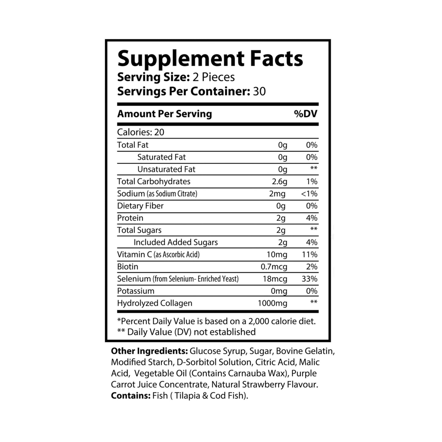 Heavenly Nutrition Collagen Gummies (60 Gummies)