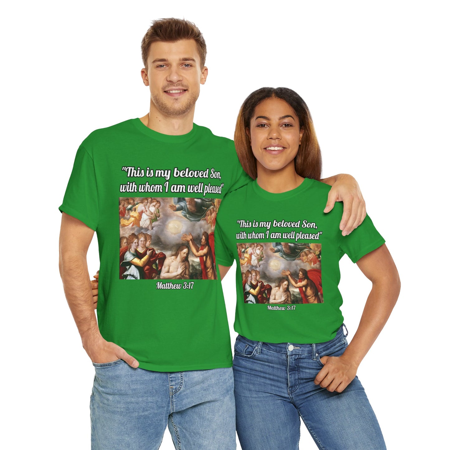 "Jesus' baptism" Unisex classic tee