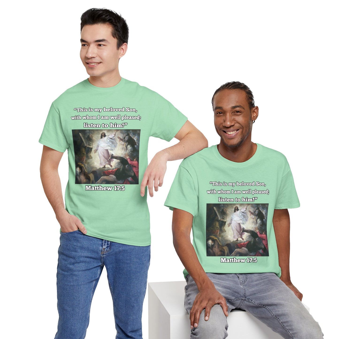 "Transfiguration" - Unisex Heavy Cotton Tee
