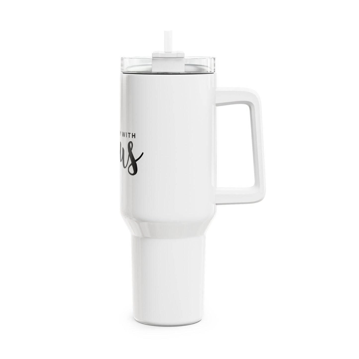 Journey with Jesus Tumbler 40oz - Faith-Inspired Drinkware for Daily Inspiration