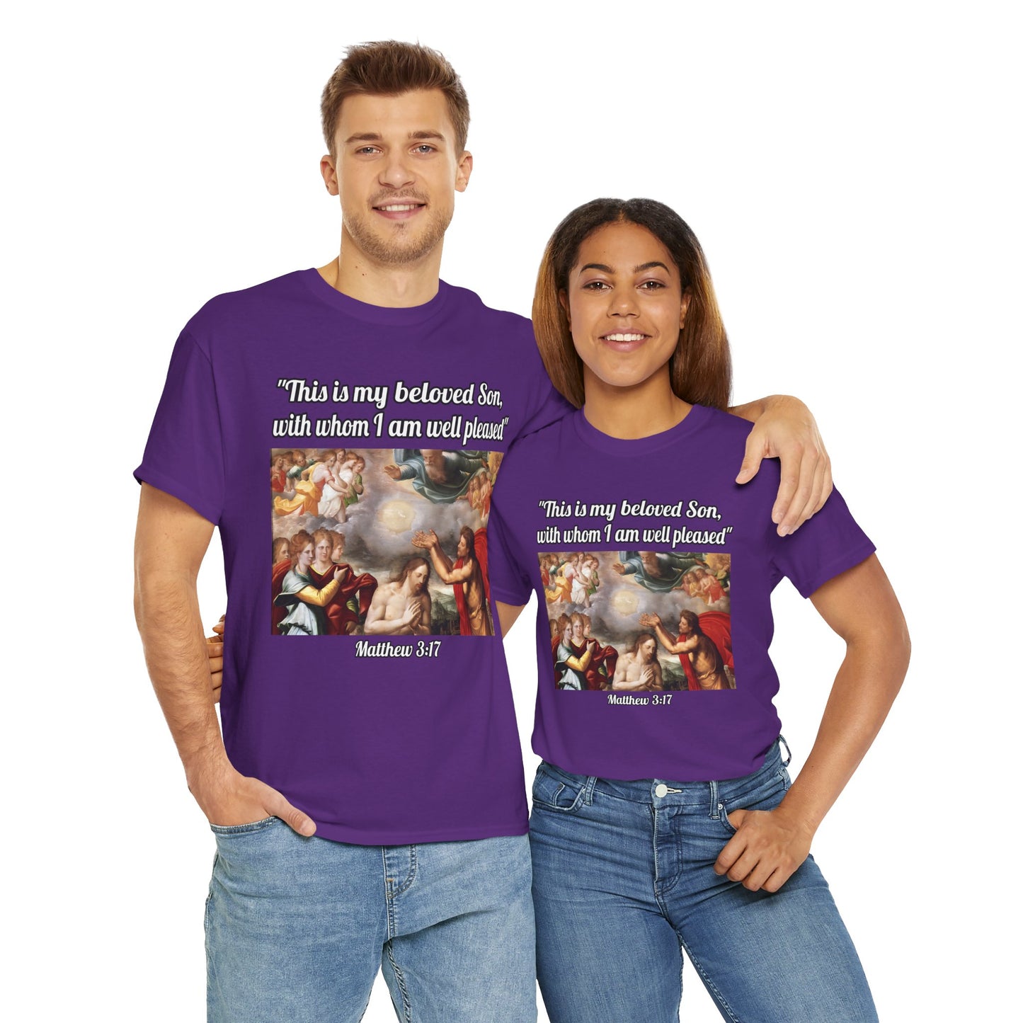 "Jesus' baptism" Unisex classic tee