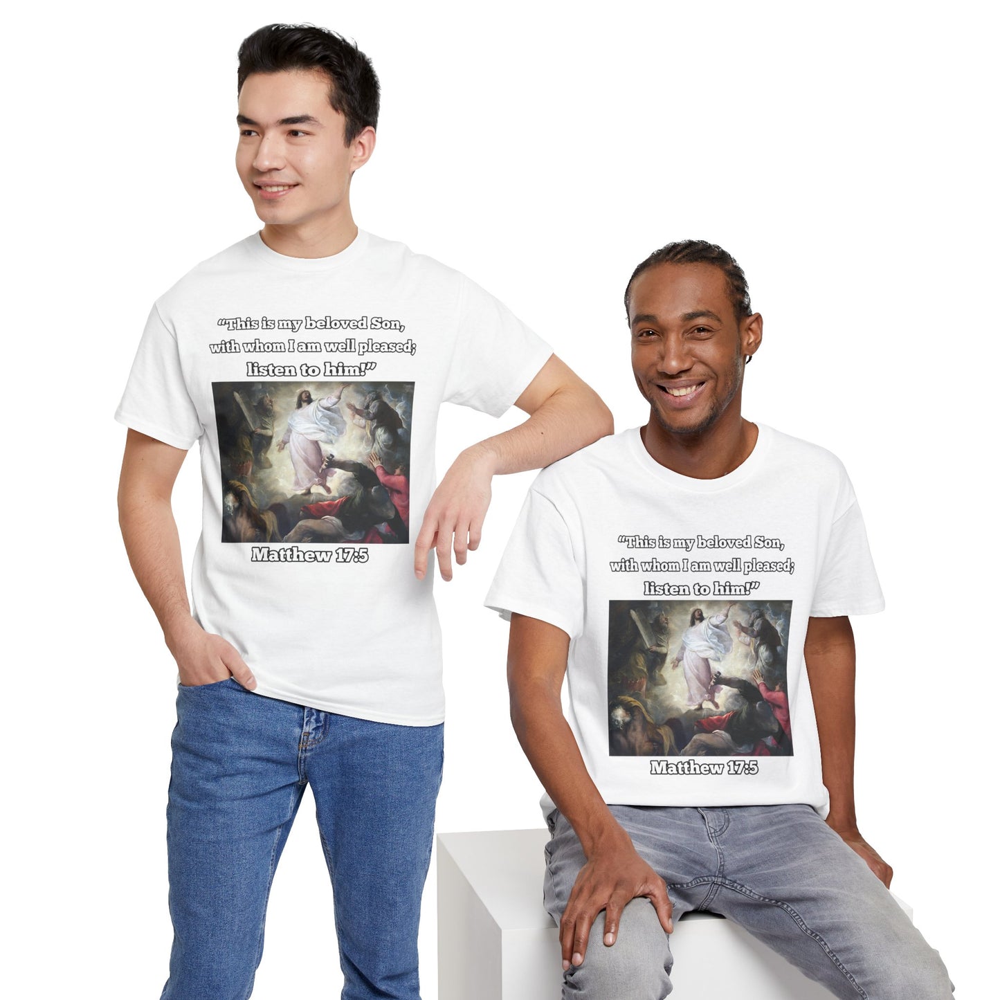 "Transfiguration" - Unisex Heavy Cotton Tee