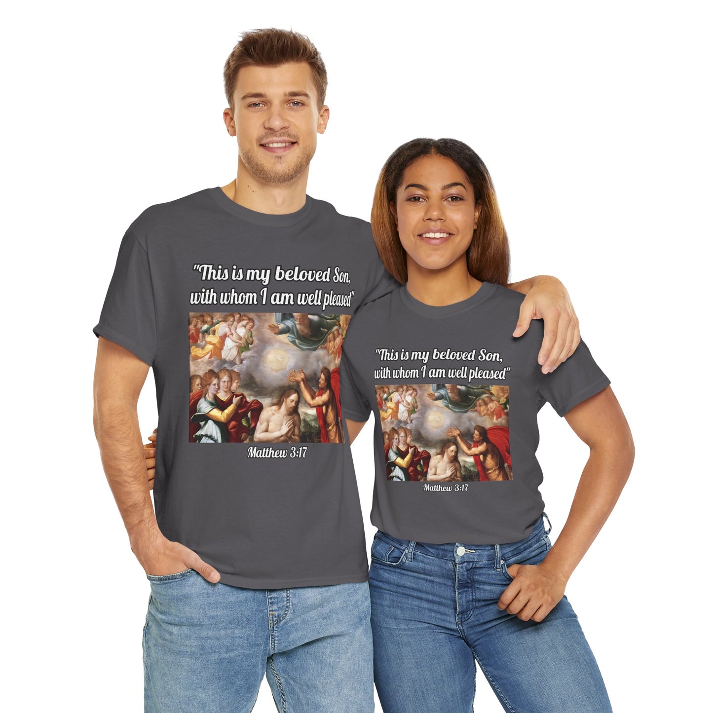 "Jesus' baptism" Unisex classic tee