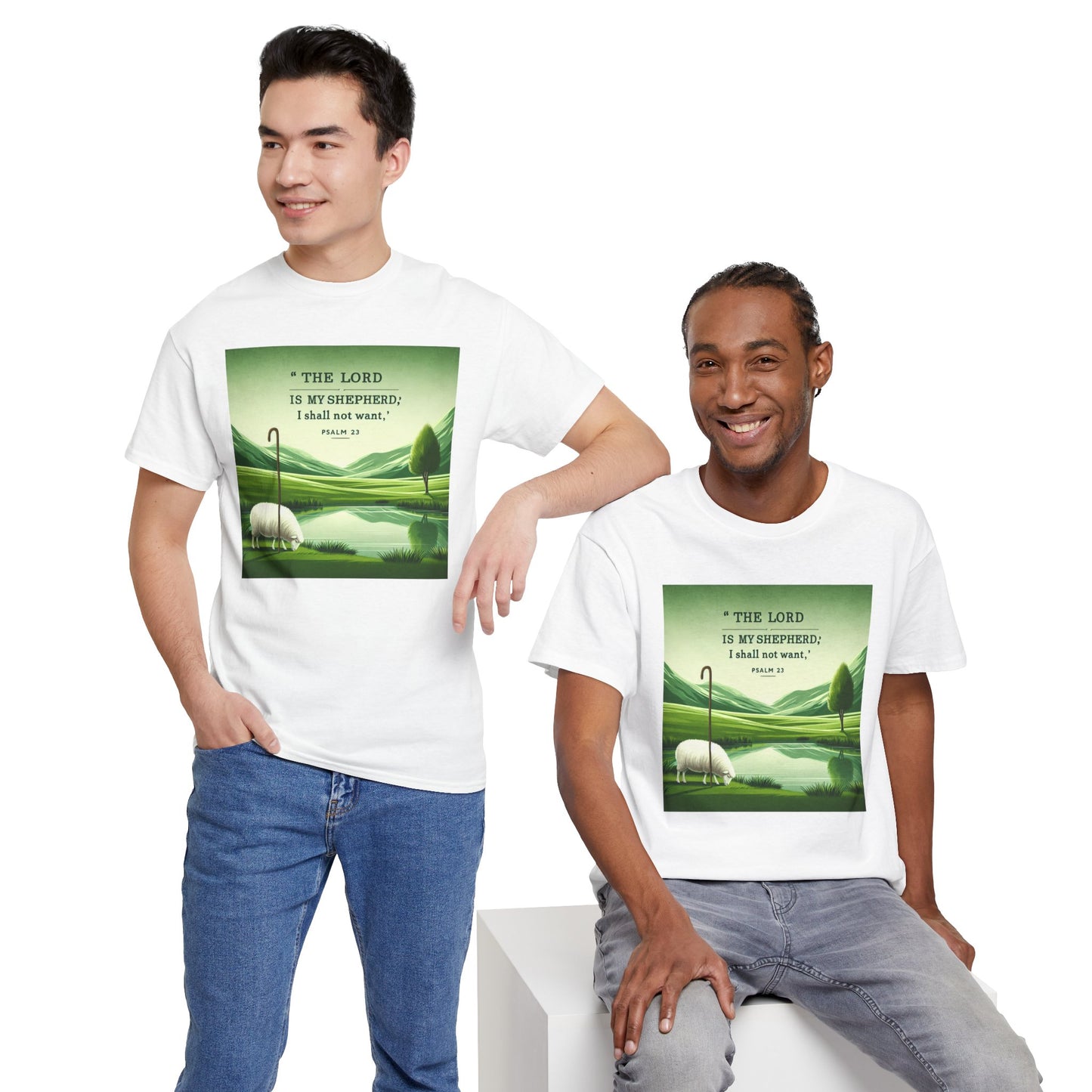 "The Lord, My Shepherd" Classic Faith Tee
