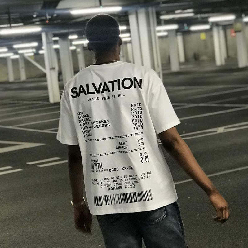 "Salvation Jesus Paid It All" T-shirt