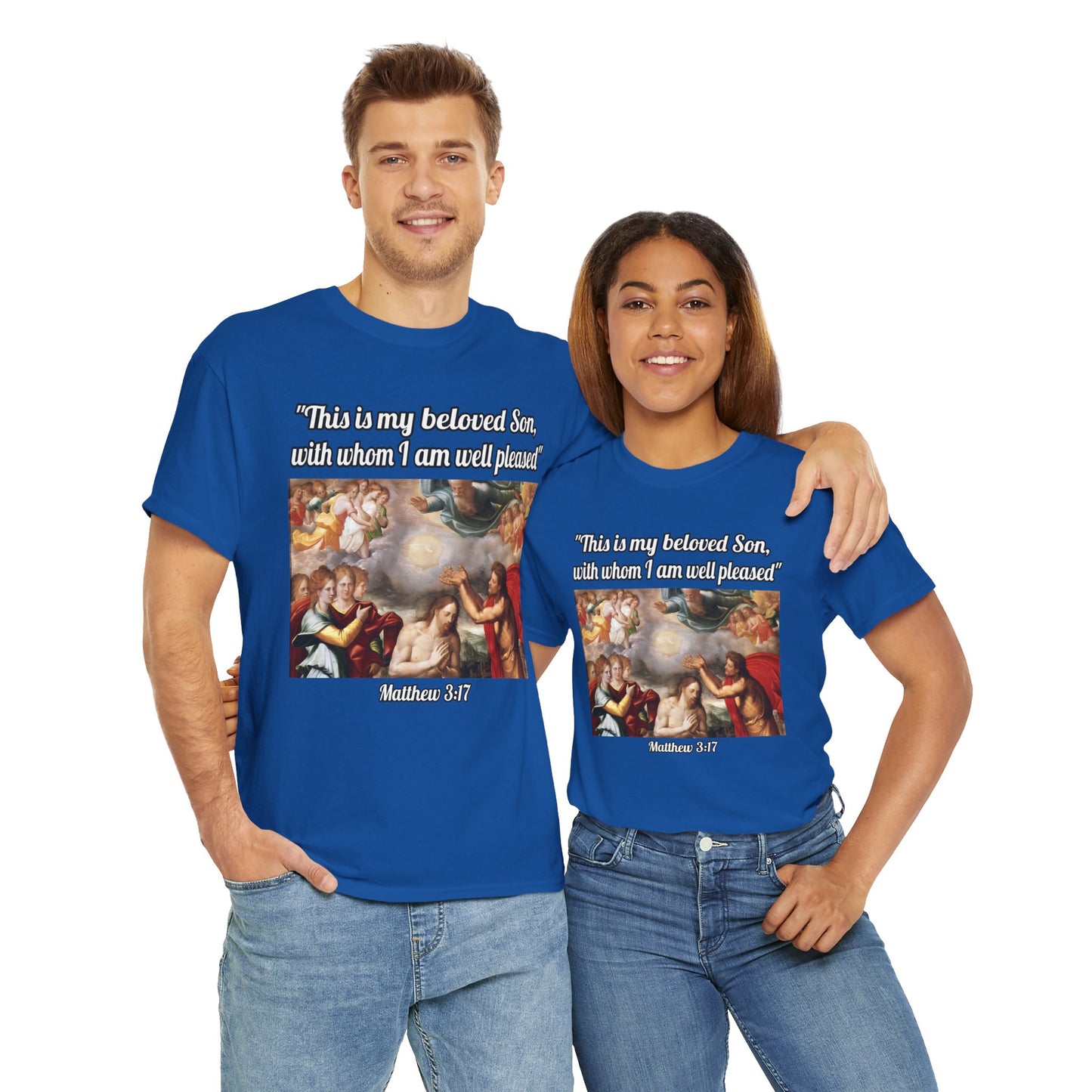 "Jesus' baptism" Unisex classic tee