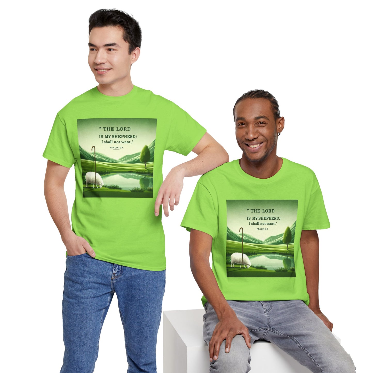 "The Lord, My Shepherd" Classic Faith Tee