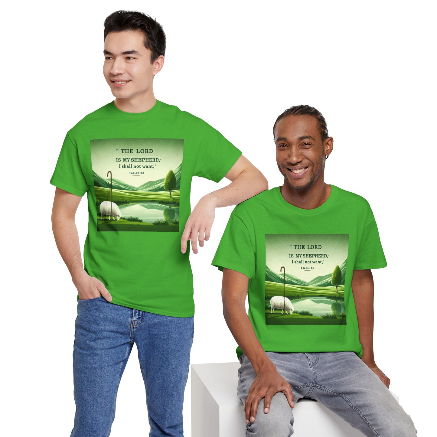 "The Lord, My Shepherd" Classic Faith Tee