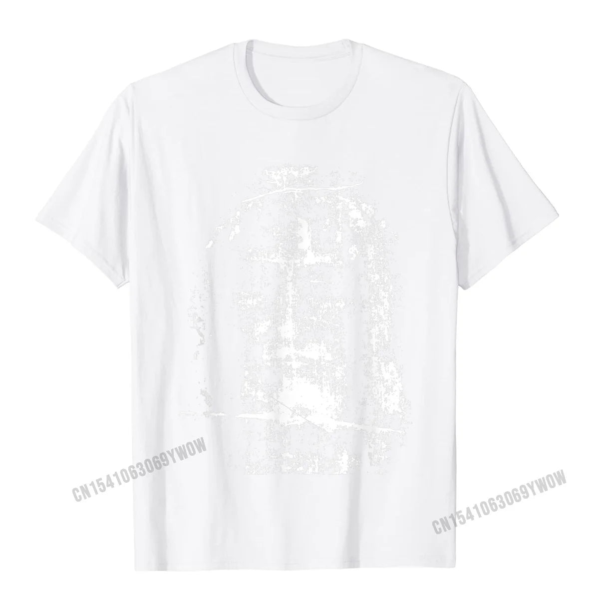"Shroud of Turin Jesus Christ Face" T-Shirt – Men Casual Cotton Tees, Funny Custom T-Shirts for Spring & Summer