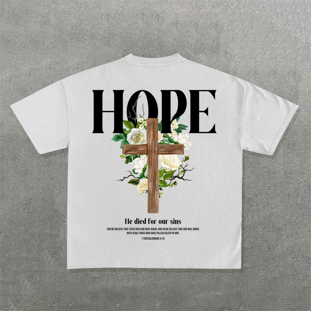 Wear your faith Men's Printed Short-sleeved T-shirt