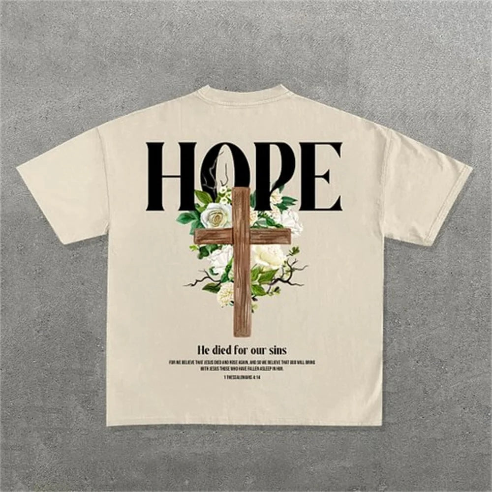 Wear your faith Men's Printed Short-sleeved T-shirt