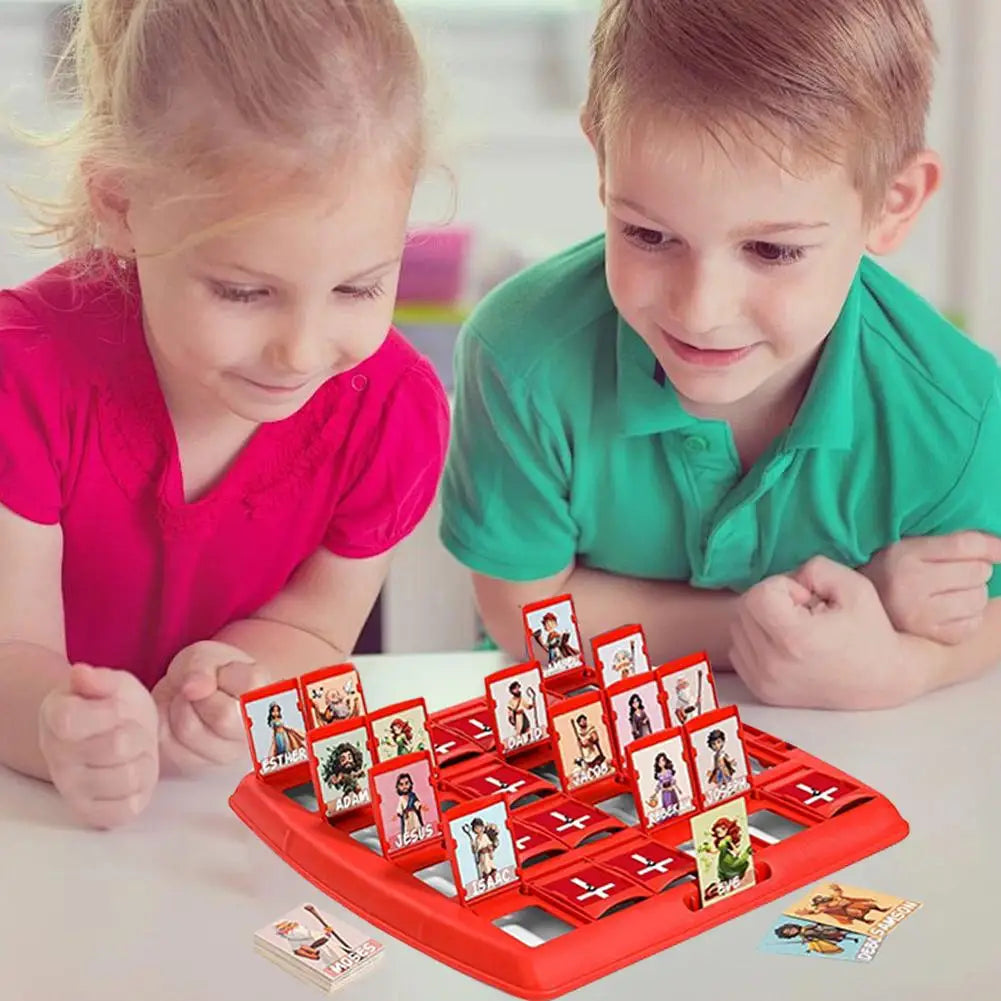 Bible Characters Recognition Game Religious Learning Tool Catholic Family Activity Christian Educational Board Game