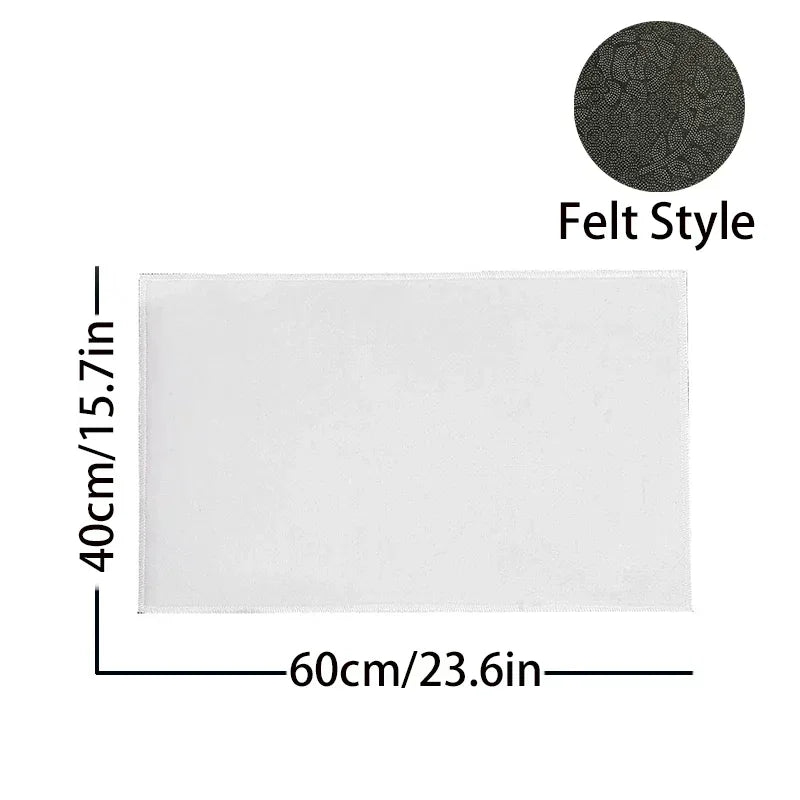 Christian Welcome Doormat – “Jesus” Religious Entry Rug, Non-Slip, 100% Polyester, 40x60cm