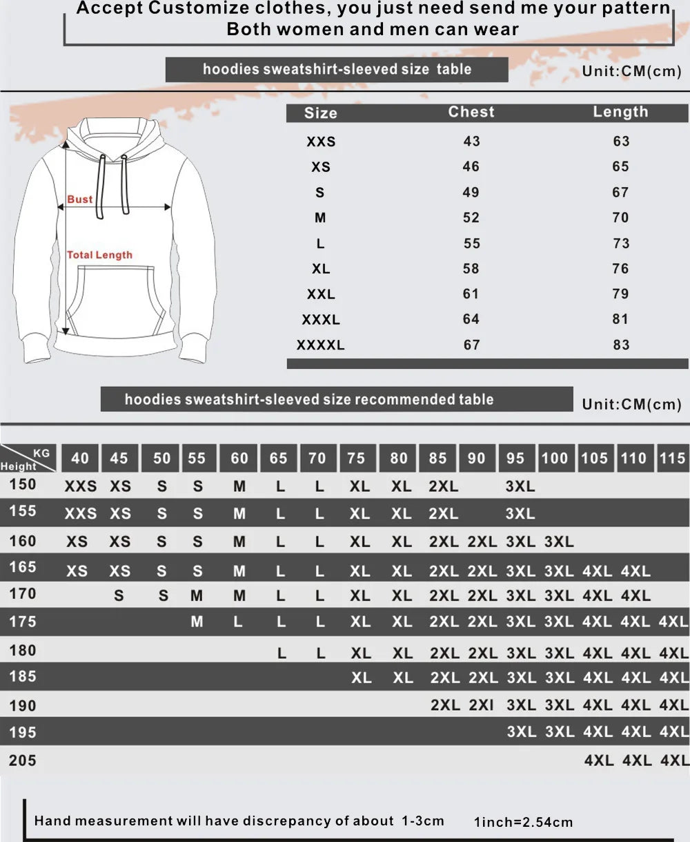 Unisex Fleece Hoodie with Inspirational Print – Casual Long-Sleeve Pullover with Front Pocket