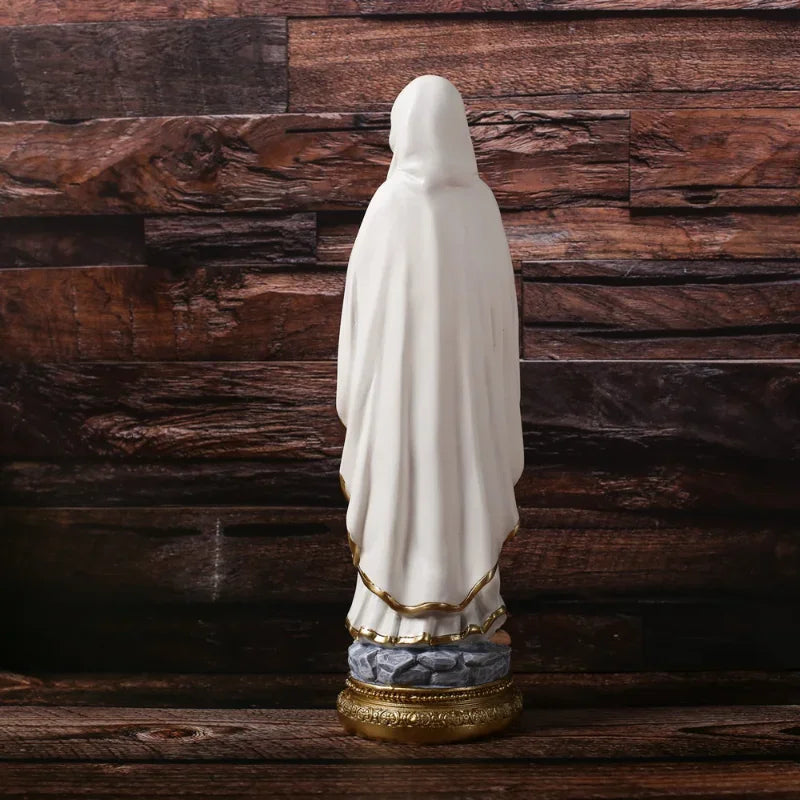 Virgin Mary Resin Statue – Religious Home Décor – Available in Two Sizes (M & L)