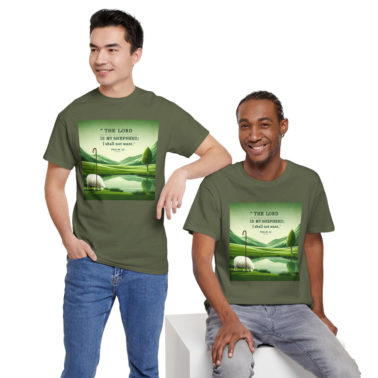 "The Lord, My Shepherd" Classic Faith Tee