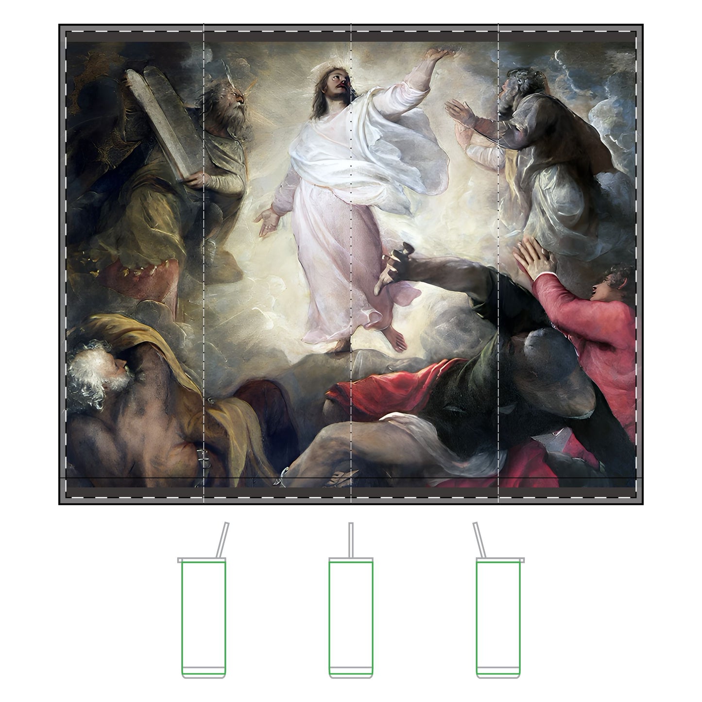 Transfiguration of the Lord Maker Sip Tumbler,  20oz
