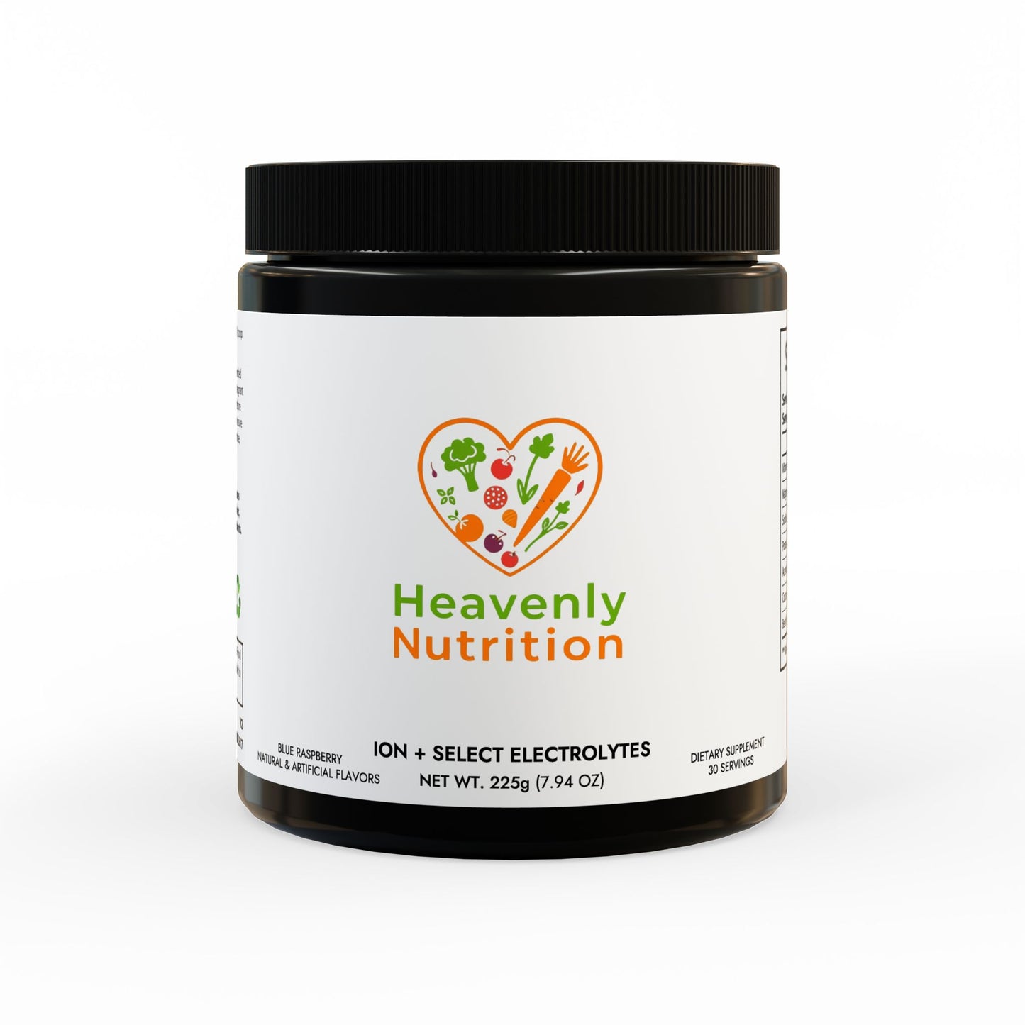 Heavenly Nutrition ION + Select Electrolyte Supplement (225g, 7.9oz)