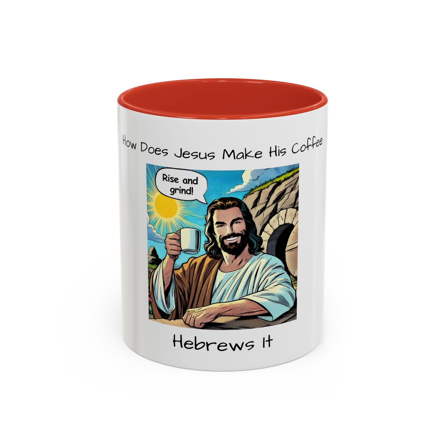 Hebrews Accent Coffee Mug (11, 15oz)