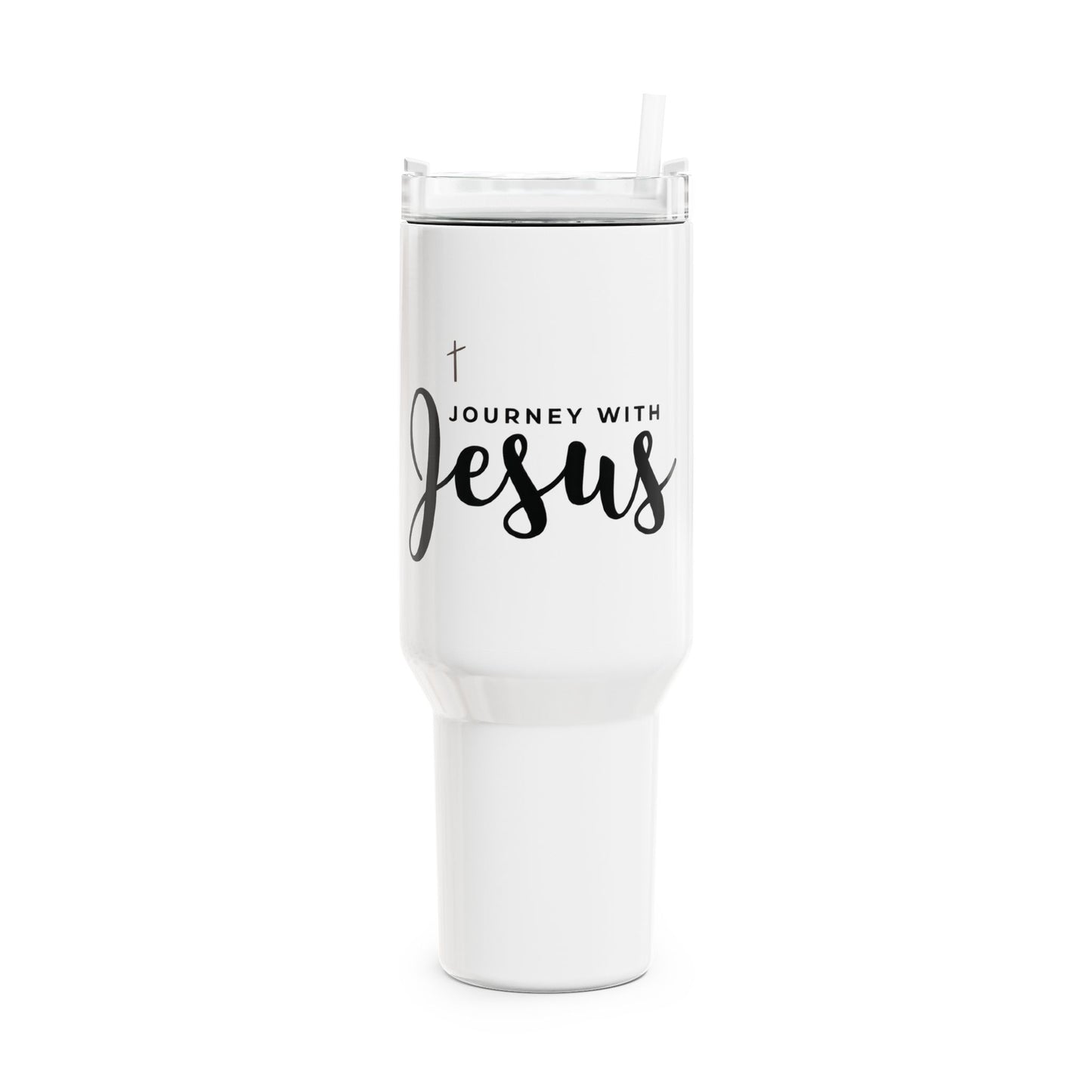 Journey with Jesus Tumbler 40oz - Faith-Inspired Drinkware for Daily Inspiration