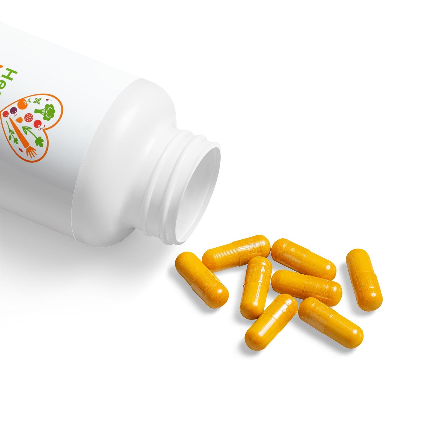 Heavenly Nutrition Turmeric with BioPerine® (Black Pepper Fruit Extract) Supplement (60 Capsules)