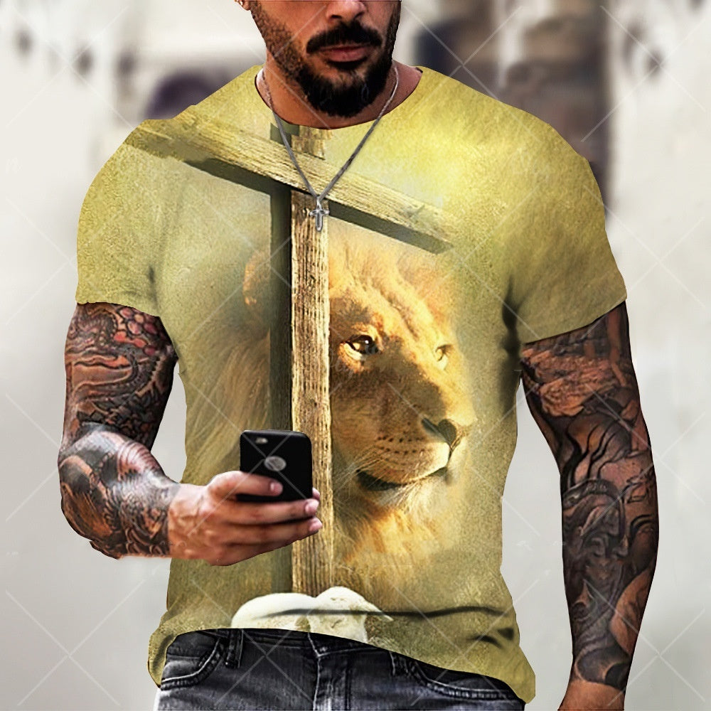"Jesus Custom T-shirt Patterns" Quick-Drying Tee