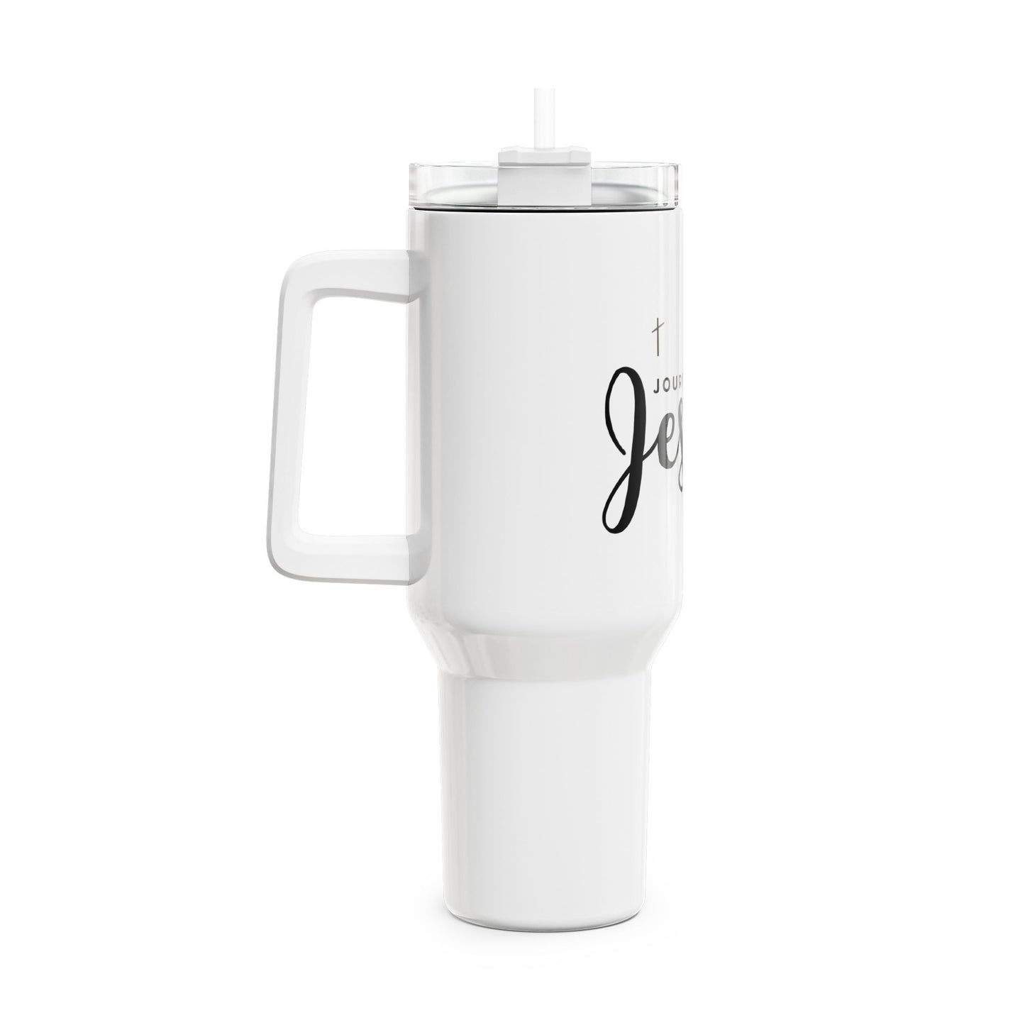 Journey with Jesus Tumbler 40oz - Faith-Inspired Drinkware for Daily Inspiration