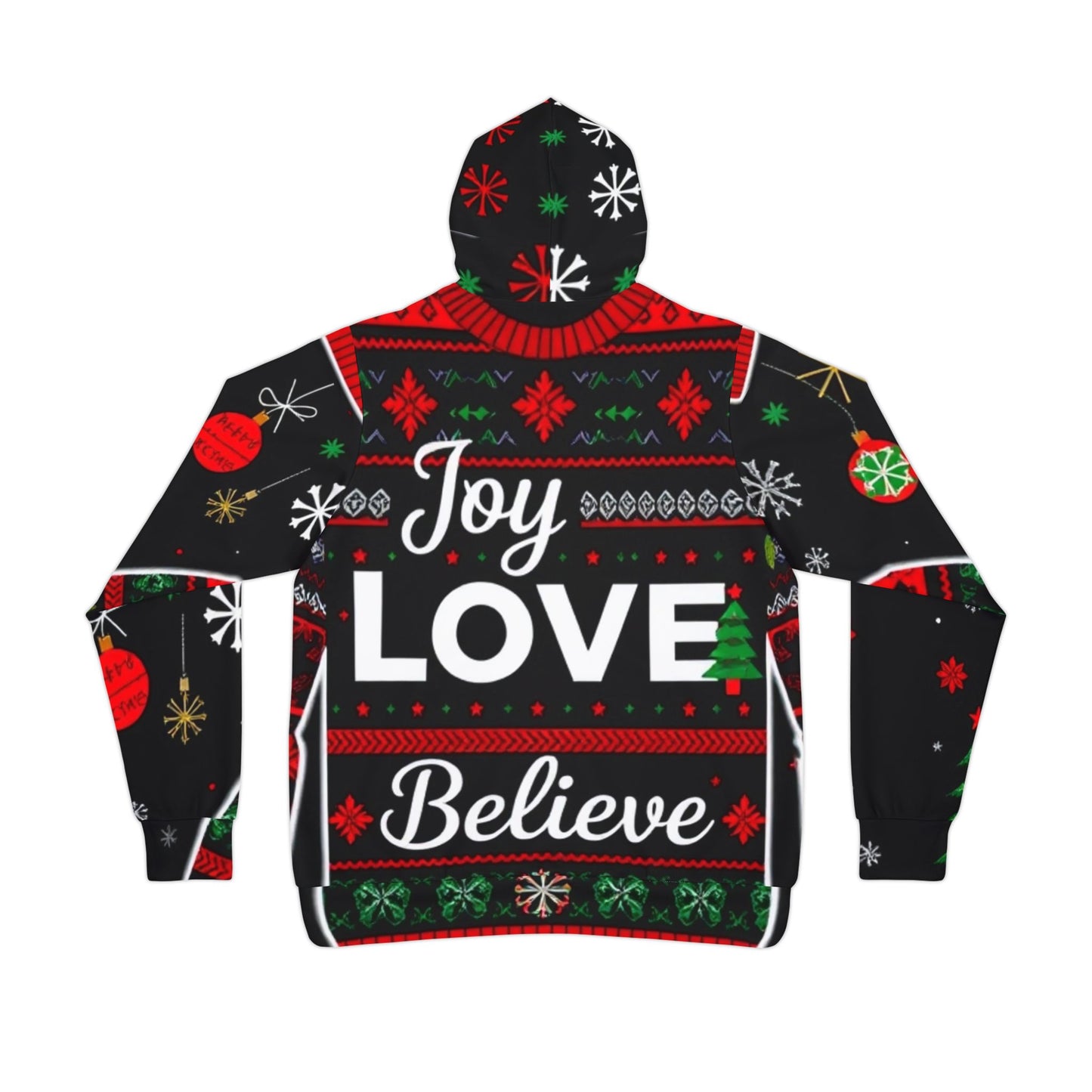 Futuristic Athletic Holiday Hoodie 2025