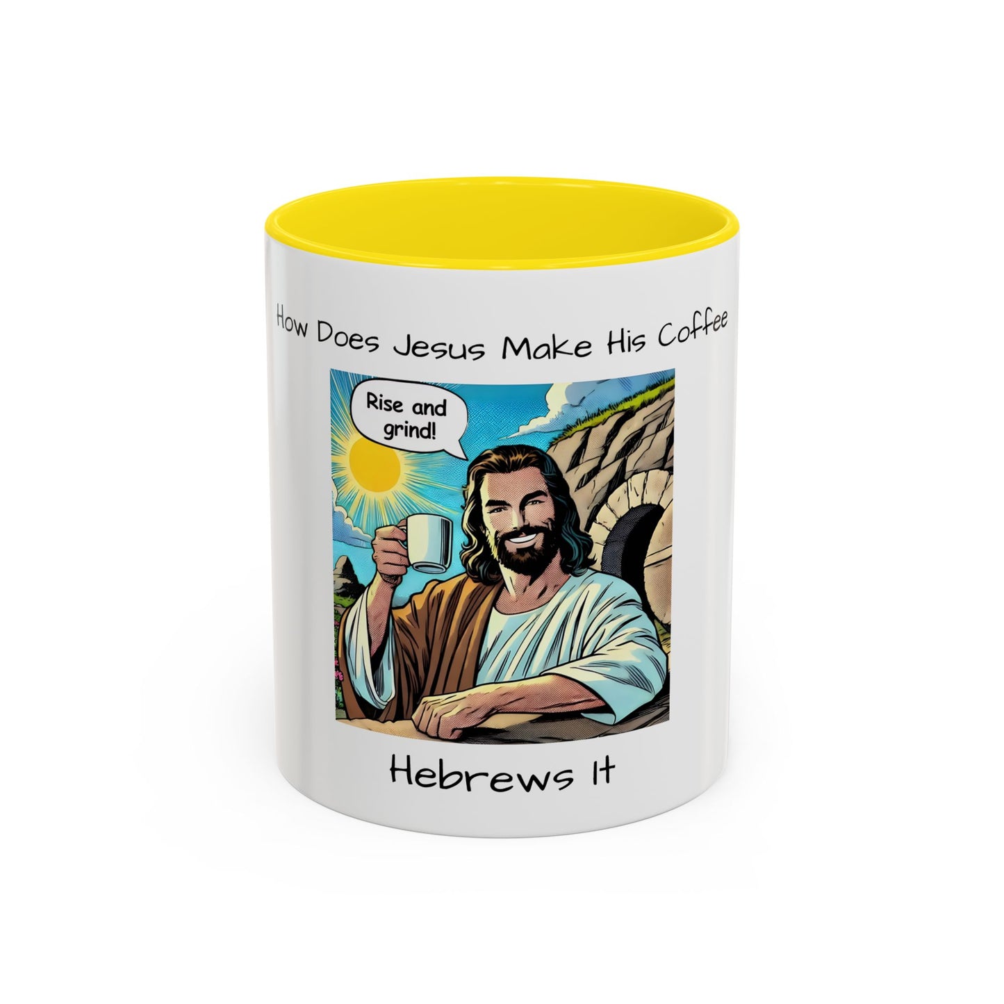 Hebrews Accent Coffee Mug (11, 15oz)