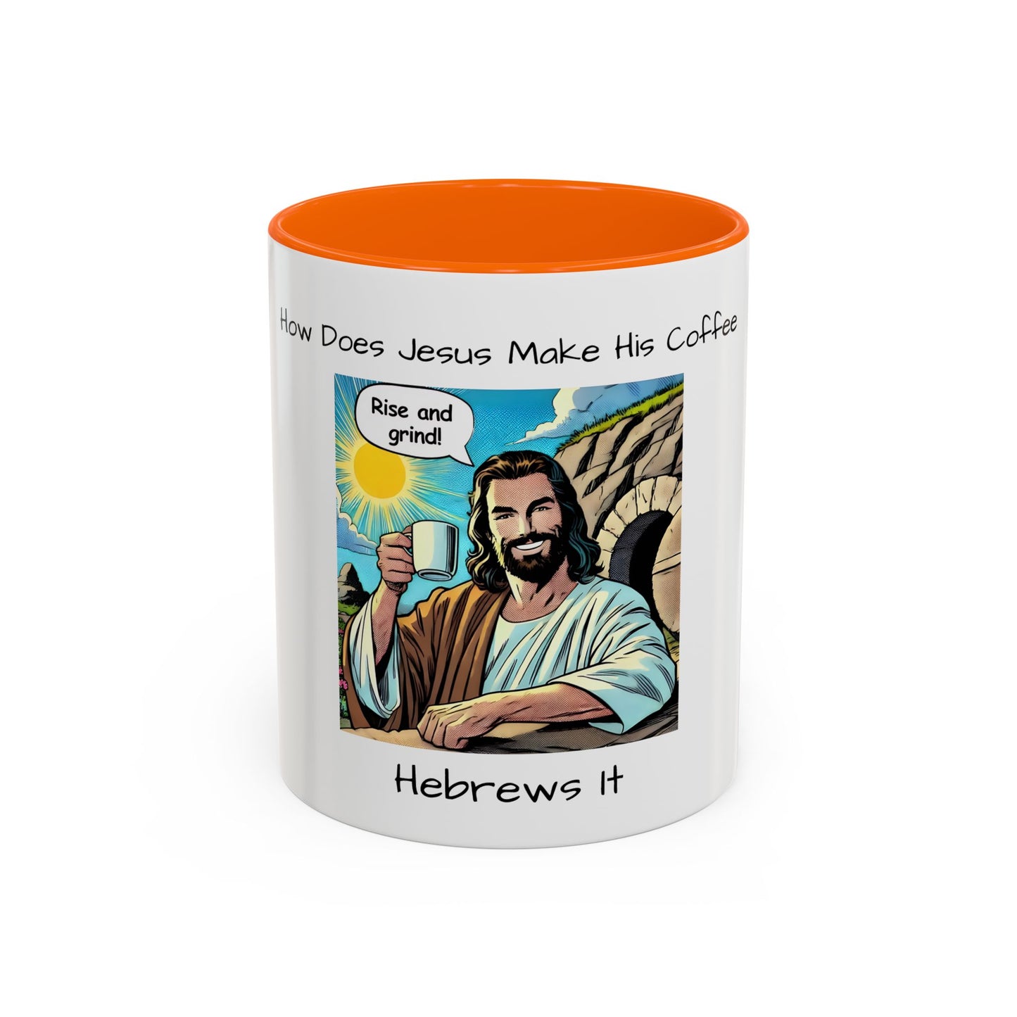 Hebrews Accent Coffee Mug (11, 15oz)
