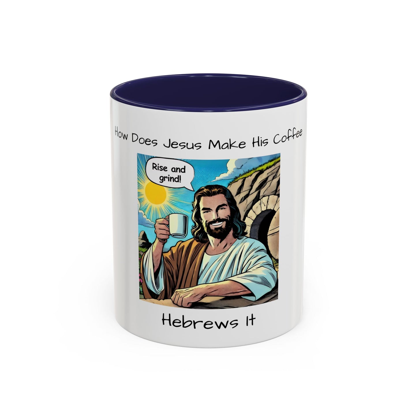 Hebrews Accent Coffee Mug (11, 15oz)