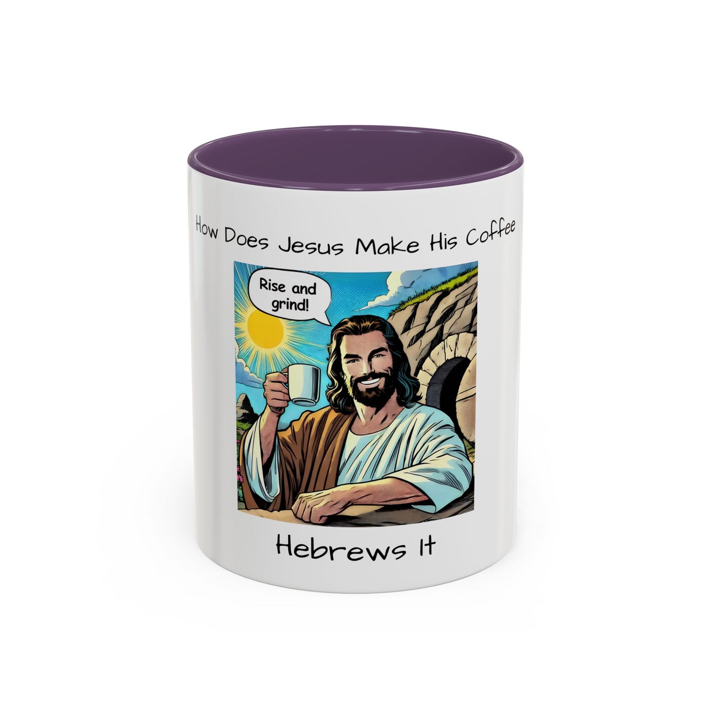 Hebrews Accent Coffee Mug (11, 15oz)