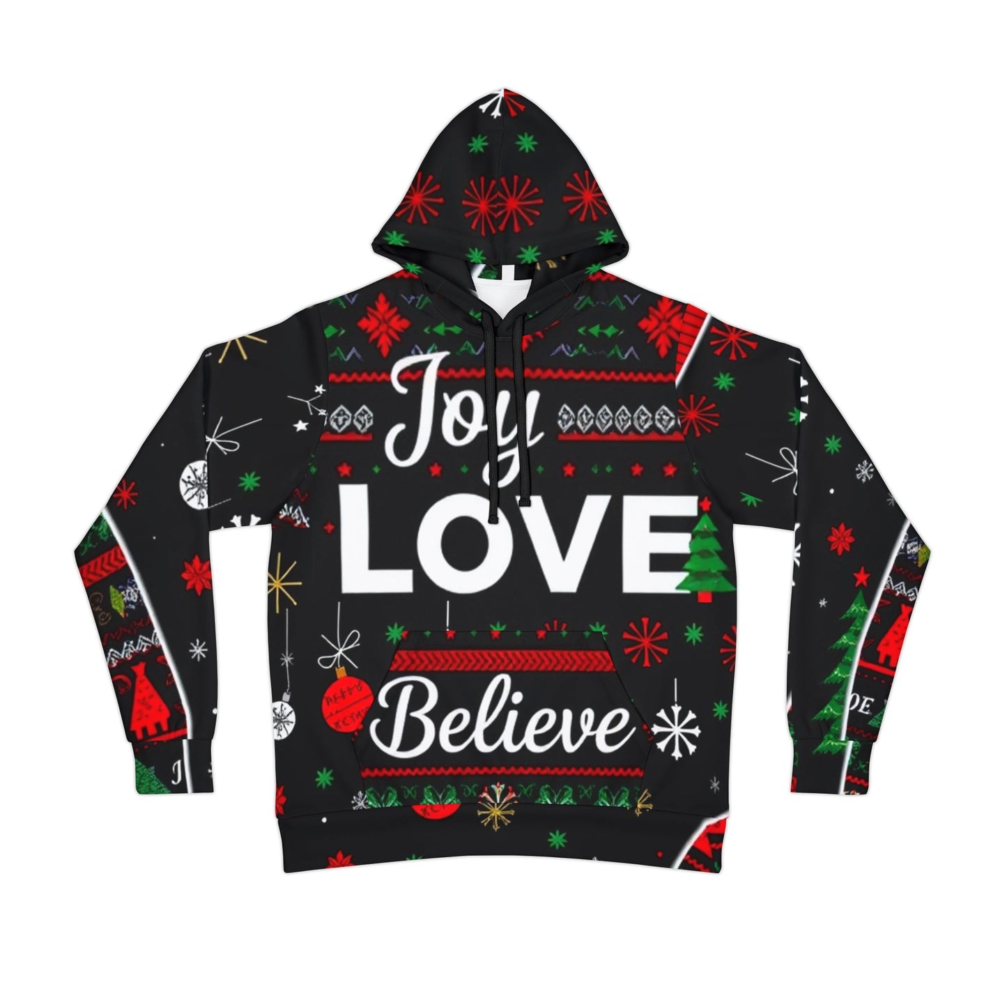 Futuristic Athletic Holiday Hoodie 2025