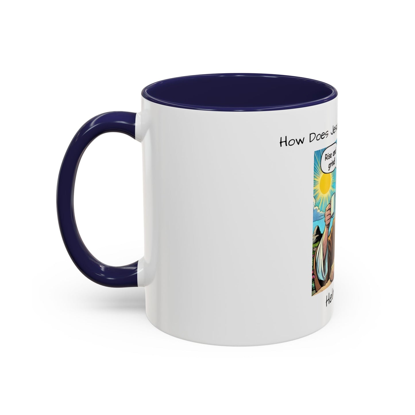 Hebrews Accent Coffee Mug (11, 15oz)