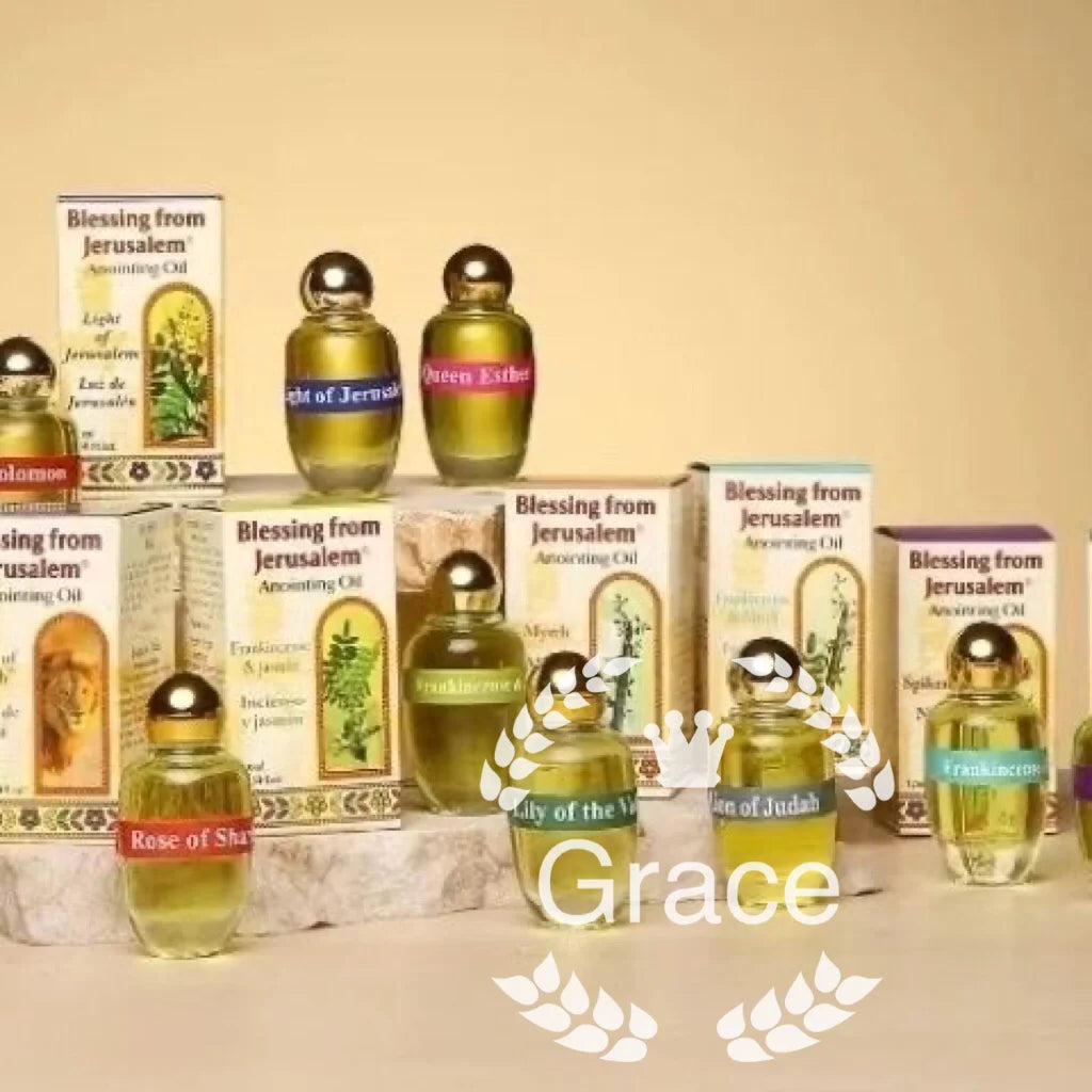 Israel Ein Gedi Anointing Prayer Oil for Christian Blessing, Holy Land Church Anointing Oil for Prayer, Worship, and Spiritual Use (11–20ml)