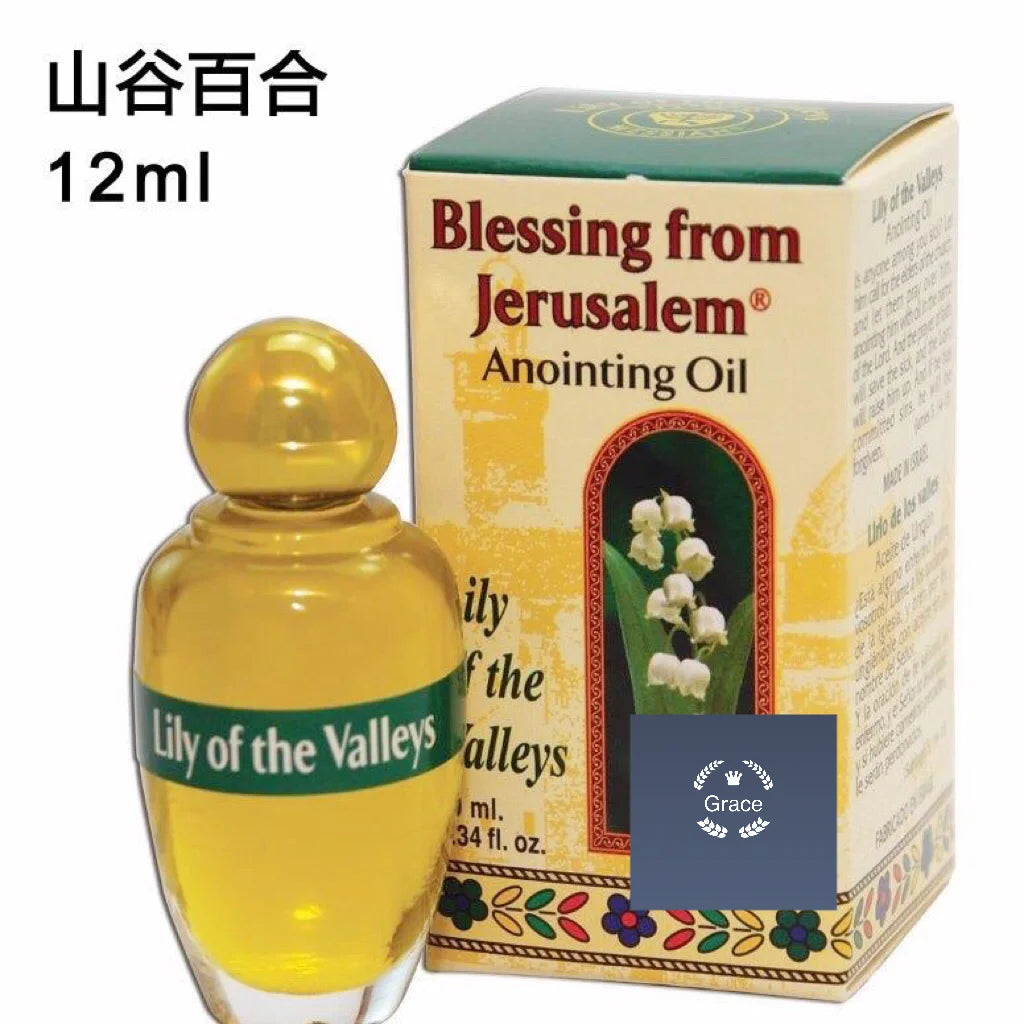 Israel Ein Gedi Anointing Prayer Oil for Christian Blessing, Holy Land Church Anointing Oil for Prayer, Worship, and Spiritual Use (11–20ml)
