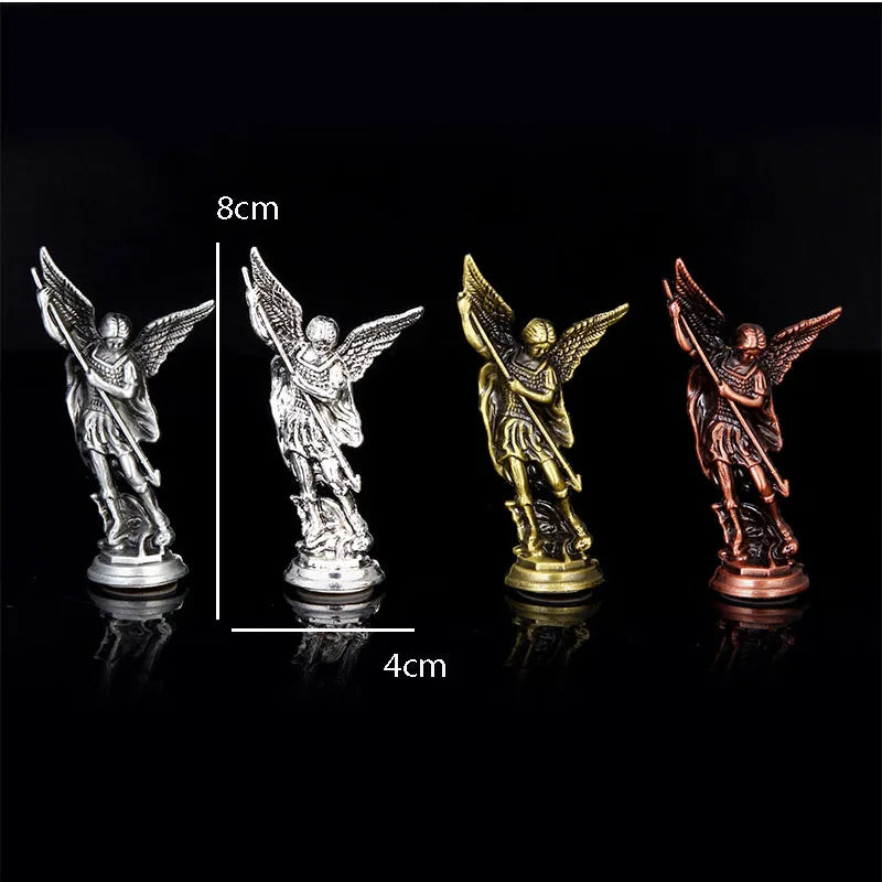 Archangel Michael Zinc Alloy Statue – Christian Home Decor