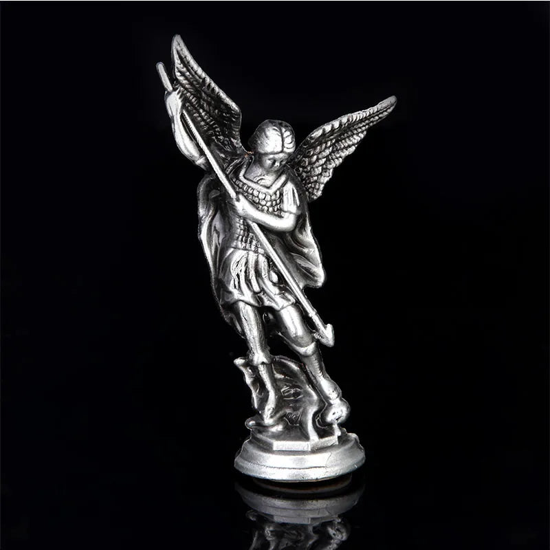 Archangel Michael Zinc Alloy Statue – Christian Home Decor