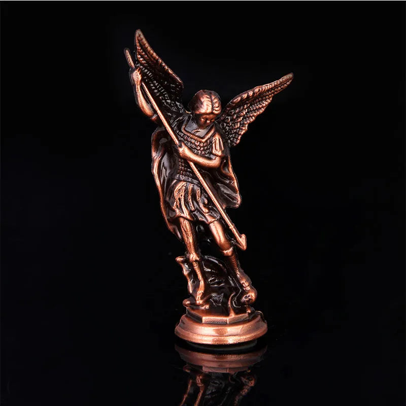 Archangel Michael Zinc Alloy Statue – Christian Home Decor